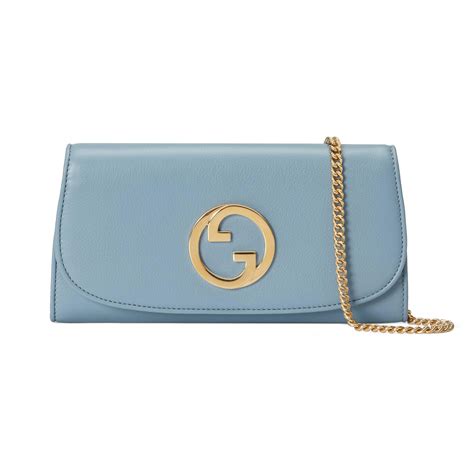 gucci blondie continental chain wallet